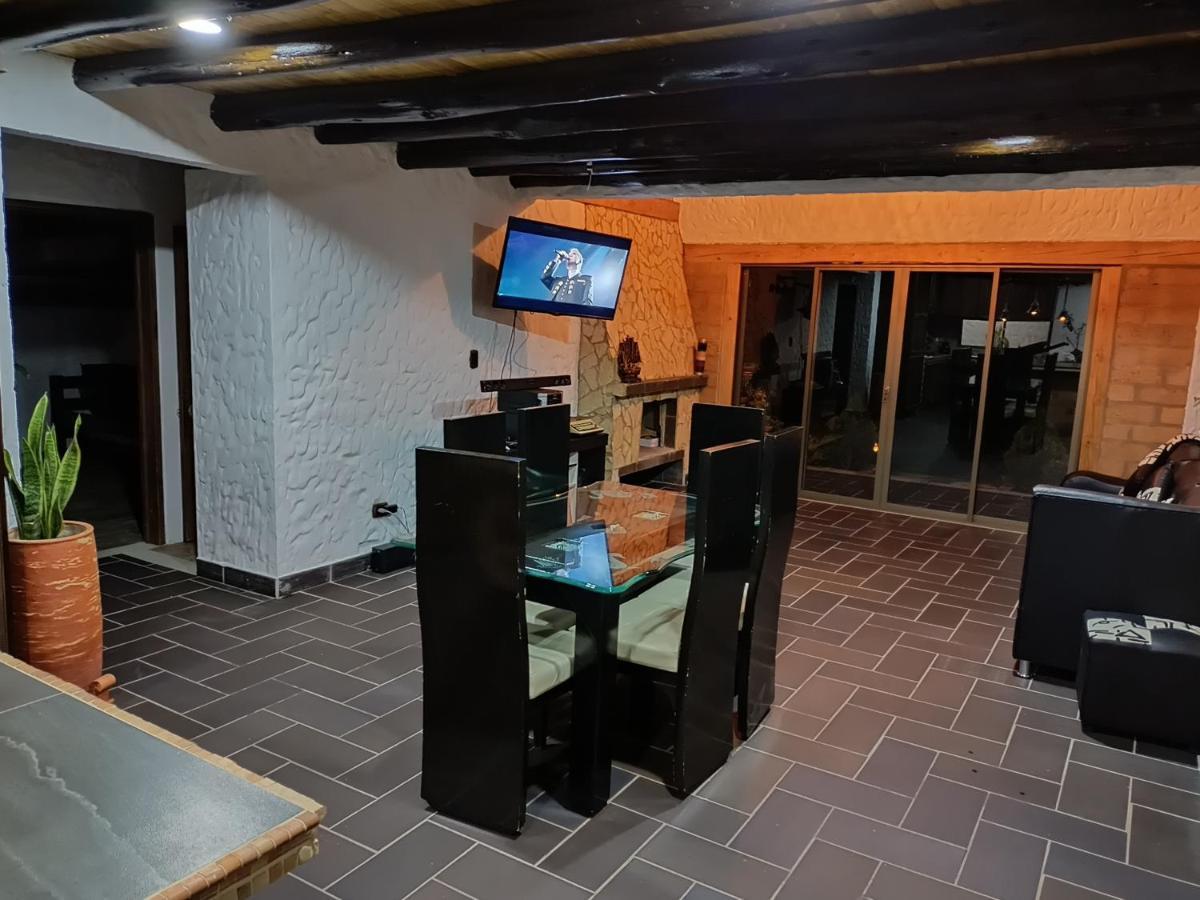 Cabana El Encanto De Alu Paipa Bagian luar foto