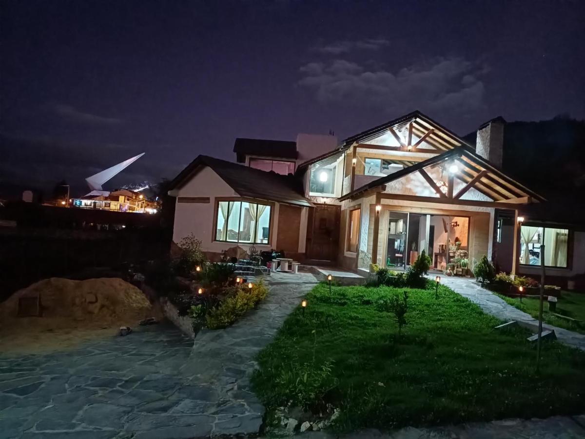 Cabana El Encanto De Alu Paipa Bagian luar foto